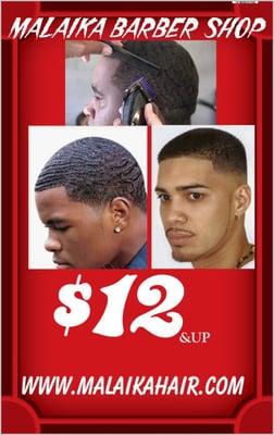 MALAIKA BARBERSHOP. 229 MLK dr. JERSEY NJ, 07305