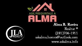 Ask Preguntale a Alma - Jla Realty