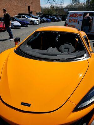 McLaren windshield replacement