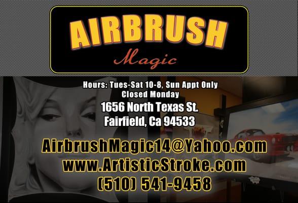 Airbrush Magic and Simply Original Tattoo