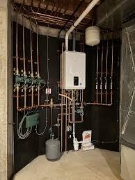 We install Navien boilers and water heaters.