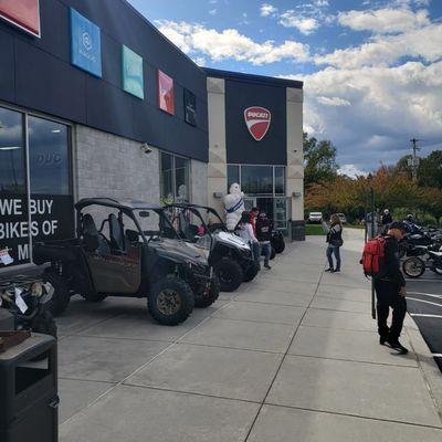 Ducati Demo with Jaret Campisi