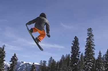 Snowboarding at Durango Mountain Resort