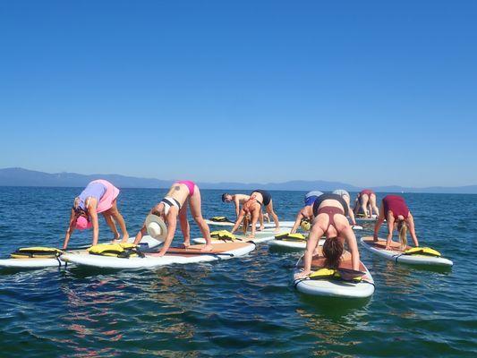 Bachelorette Party Paddle Yoga