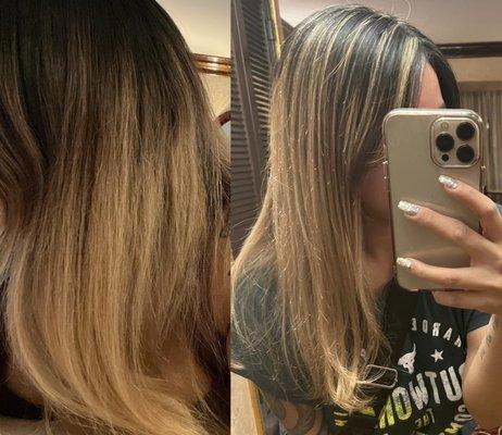 Before & After - Highlights by Rocio