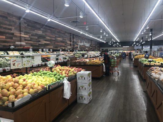 Produce section