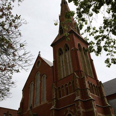 The church is located at the corner of Mount Vernon and Brimmer Streets on Boston's Beacon Hill.