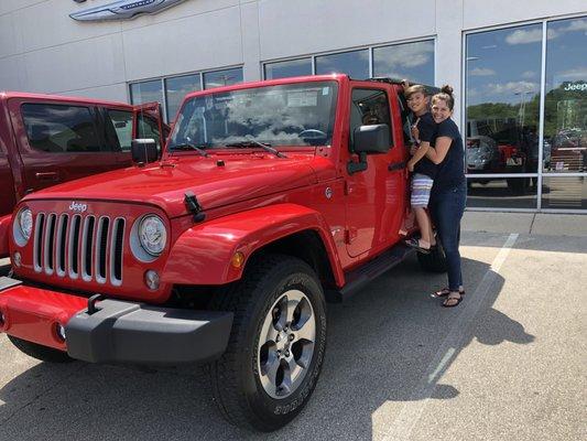 Our new Wrangler Sahara