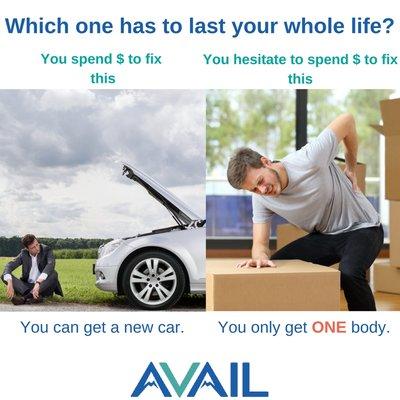 Getting to work is important.  Being able to work is more important.   Many forms of therapy fail to help.  We understand your hesitancy.