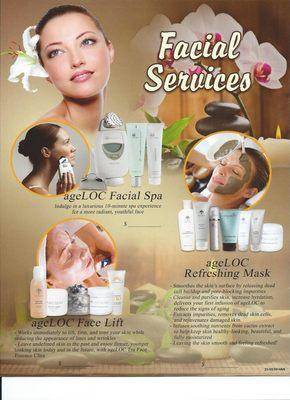 !!!New NuSkin Natural Facial Services!!!