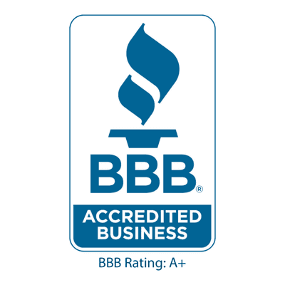 A+ Rating with the Better Business Bureau!