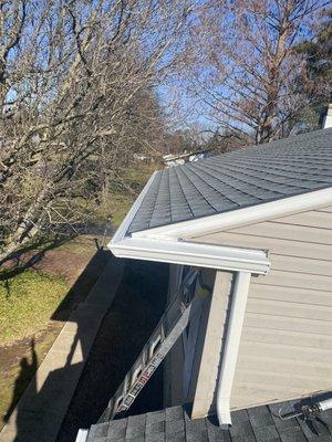 Roof gutters and gutter guards call us for free estimate