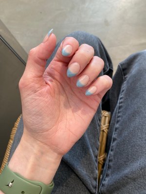 First gel / SNS acrylic set