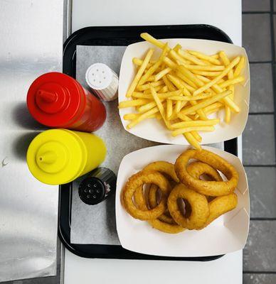 Motz's French Fries and Onion Rings