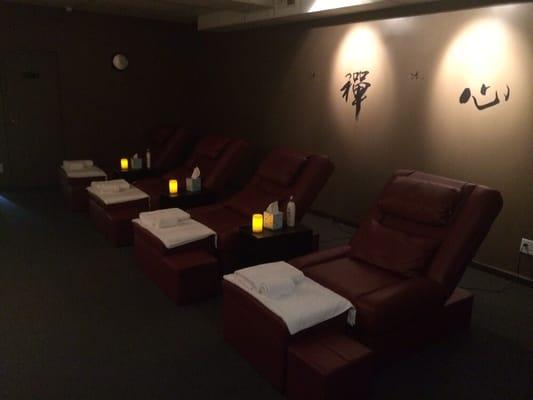 Reflexology rooms