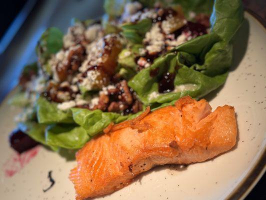 Farmer's Salad with King Salmon*