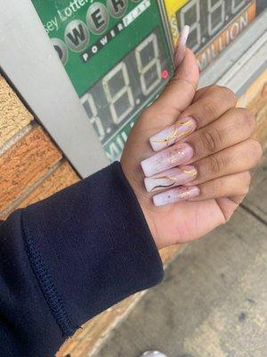 Angel Design Nails