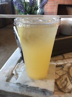 Fresh Squeezed Lemonade - with peach added