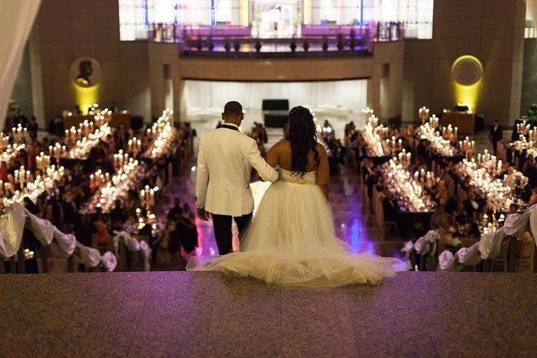 Candlelight Wedding at Ronald Reagan Building in Washington DC