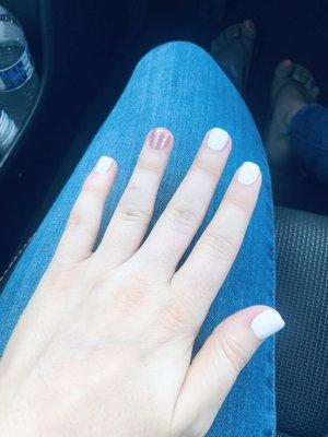 Gel manicure