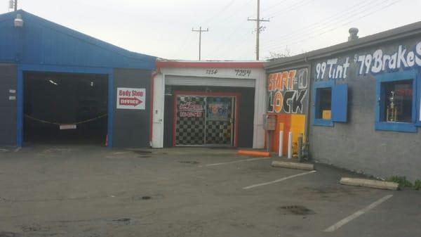 Shared office with Auto Custom & Collision Center