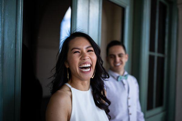 Spritta captured exactly how I laugh- with ALL the teeth :D Makeup by: Lightly Brushed Makeup