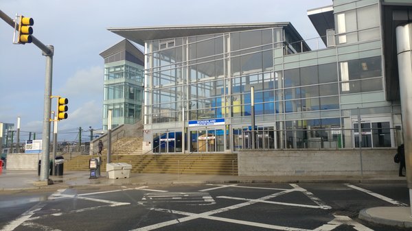 Wonderland MBTA Station in Revere, MA