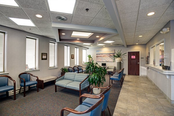 Our beautiful and comfortable waiting room.