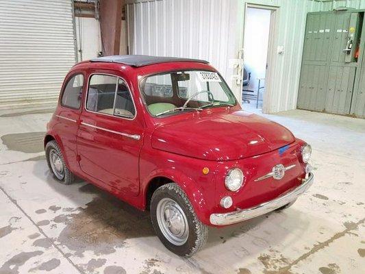 1962 FIAT 500 for sale at valupart. http://www.valupart.com/vehicles.php