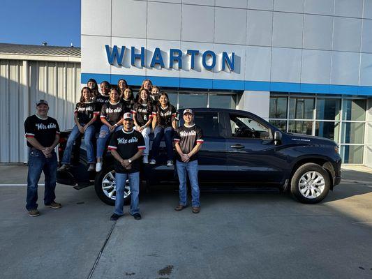 WTX Elite 14U Fast-Pitch Softball Team at Wharton Chevy