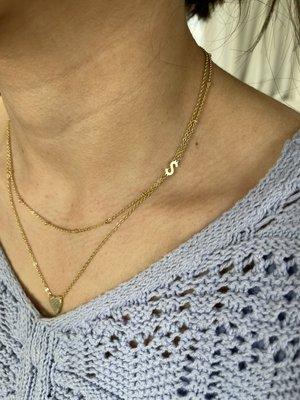 14k GF permanent necklace