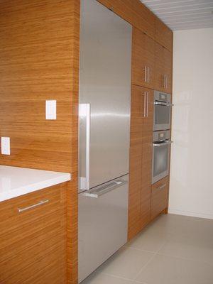 Clean, sleek, modern bamboo kitchen. Unique to you. It's what we do.