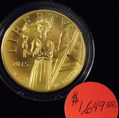 2015-W American Liberty High Relief Gold $100.