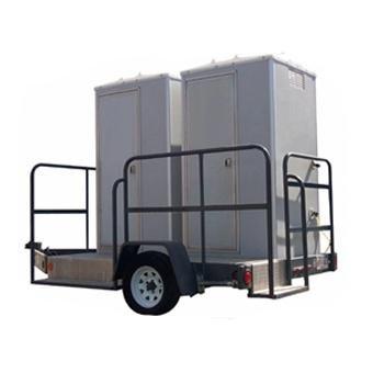 Trailer Mounted Portable Toilet Units