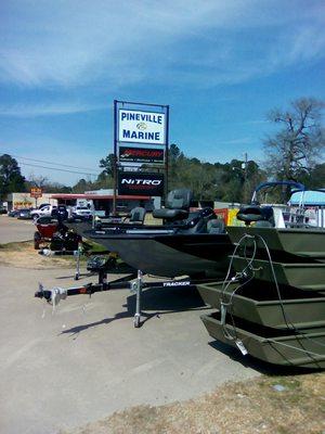 Stop by Pineville Marine
 1330 Military Highway, Pineville