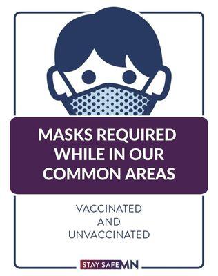 As per mandate masks are required when entering Salons by JC Building. Stay Healthy!