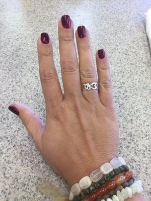 Fabulous gel manicure!