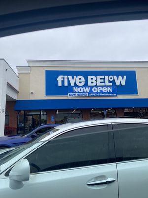 New Five below in Hermosa