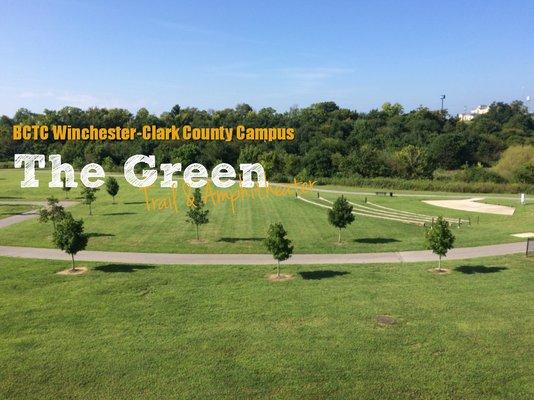 The Green Trail and Amphitheater is open to the public located on the BCTC Winchester-Clark County Campus.