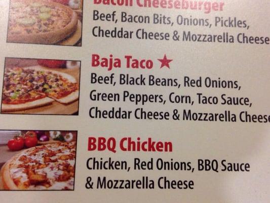 Baja Taco pizza?!?!? Are the Gods trying to tempt me away from the old school Taco pizza. I foresee constant hand-wringing in my future.