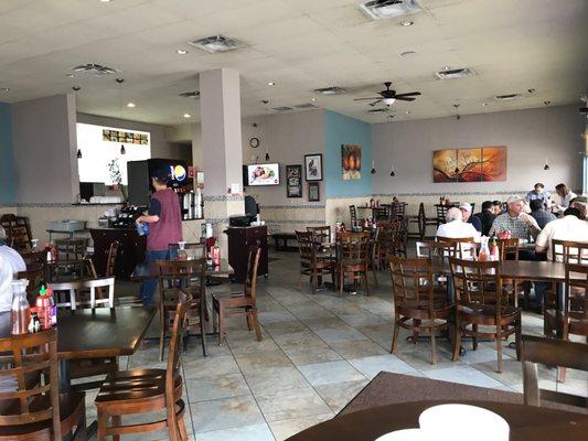 Restaurant dining area