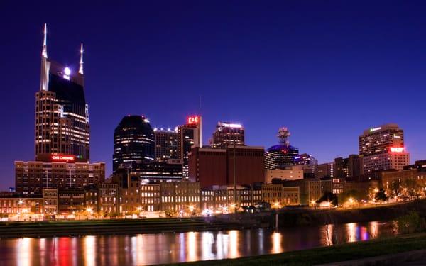 Beautiful Nashville skyline