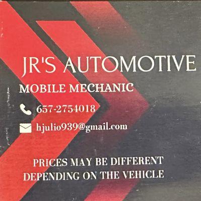 JR’S Automotive