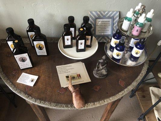 Locally crafted oils