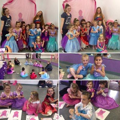 Dance Obsessions fun at Princess Party and Competition!