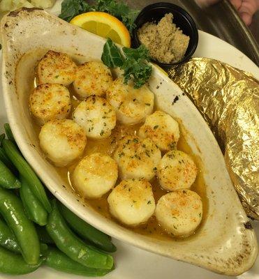 Broiled Sea Scallops