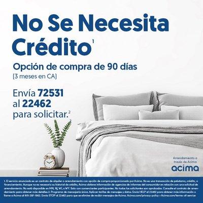 Nosotros tenemos múltiples opciones de credito