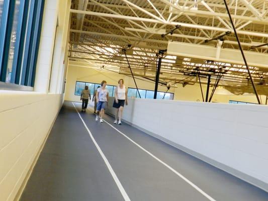 Indoor walking track