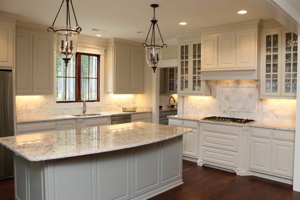 white kitchen remodel