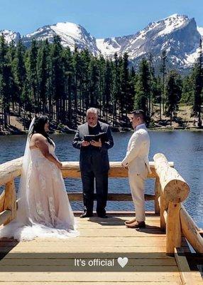 Officiating destination weddings!